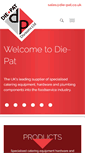 Mobile Screenshot of die-pat.co.uk